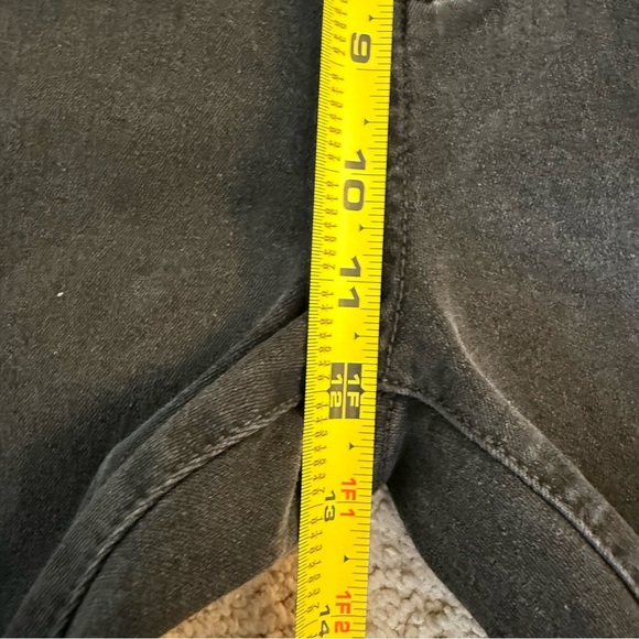 NWT Cotton On high rise cropped skinny jeans in black 10 - Picture 6 of 10